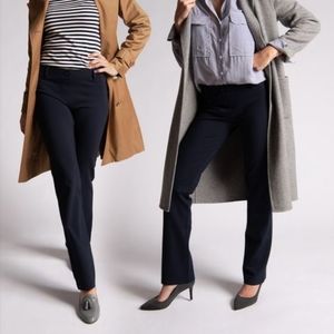 Betabrand Navy Dress Pant Yoga Pants XXL